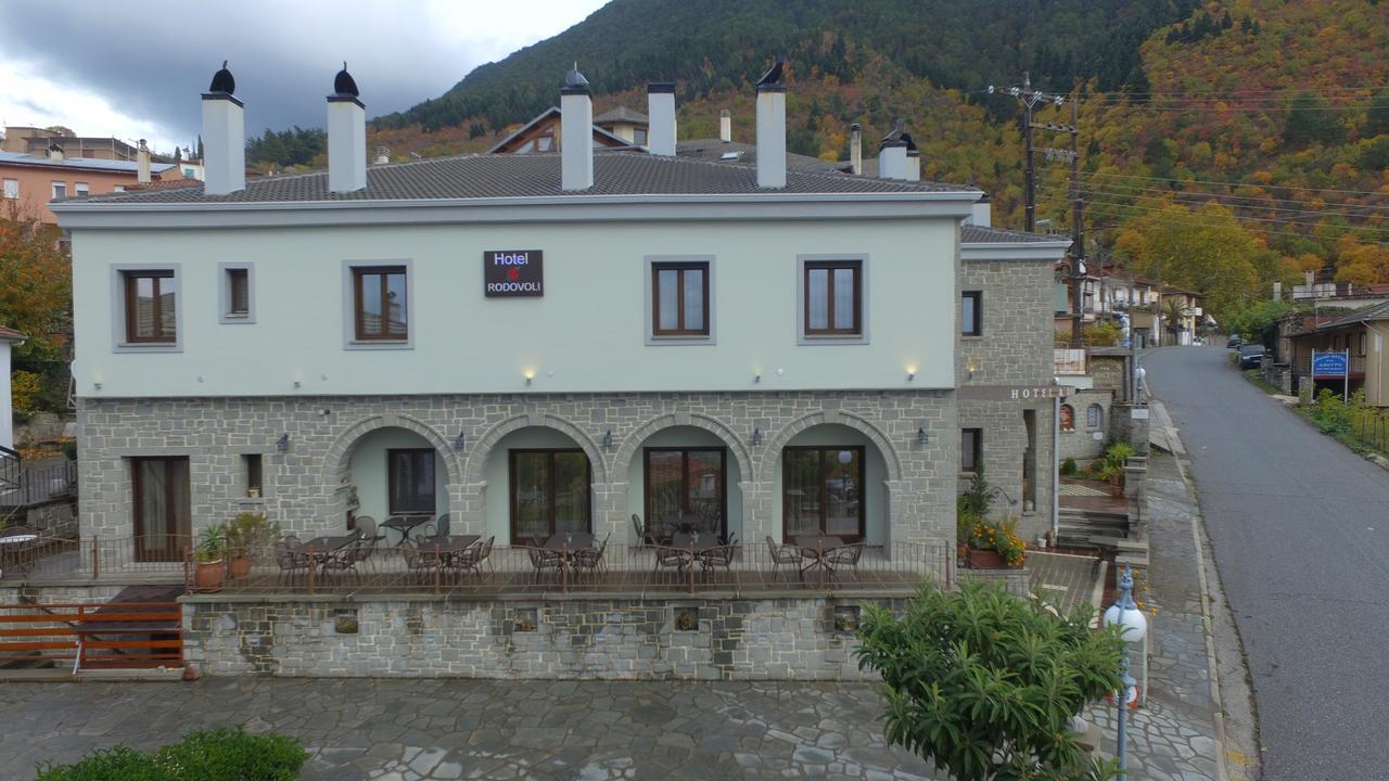 Hotel Rodovoli Konitsa Exteriör bild