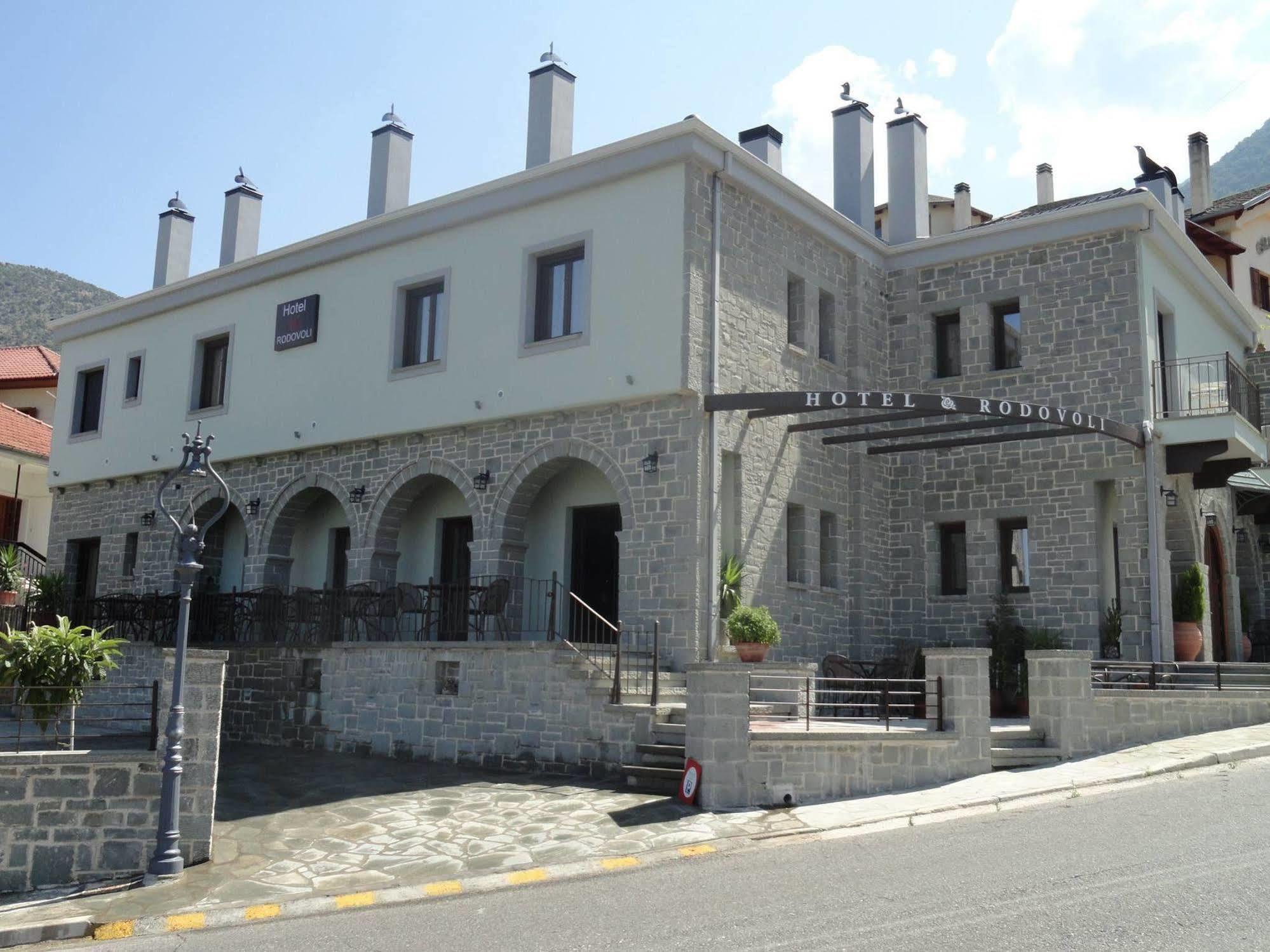 Hotel Rodovoli Konitsa Exteriör bild